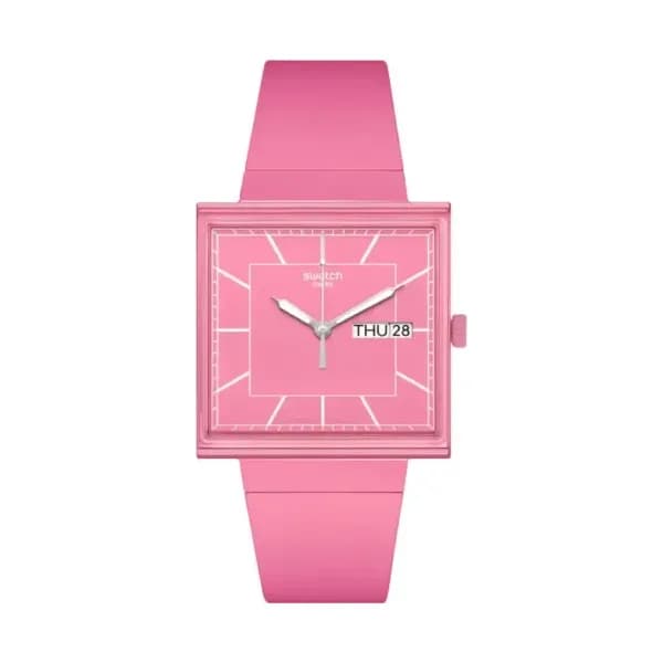 Swatch Montre Bioceramic What if Rose ? SO34P700