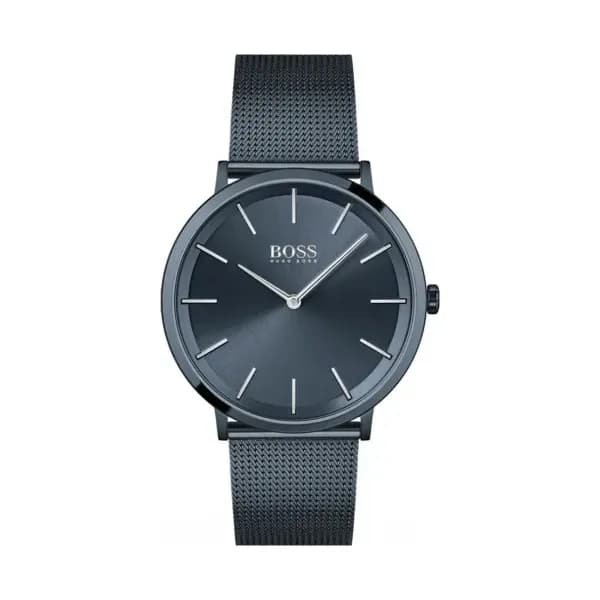 Hugo Boss Montre Boss en Acier Bleu