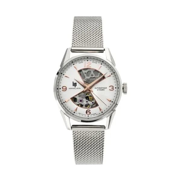 Lip Montre Lip Himalaya - Unisexe - cadran Argent- 33.5 mm - Acier inoxydable - 671682