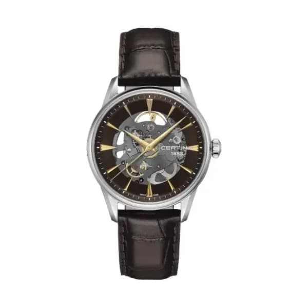 Certina Montre Certina DS-1 Skeleton Automatique Cadran Gris