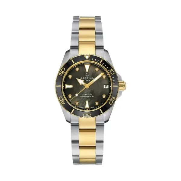 Certina Montre automatique Femme DS action Nacre noire