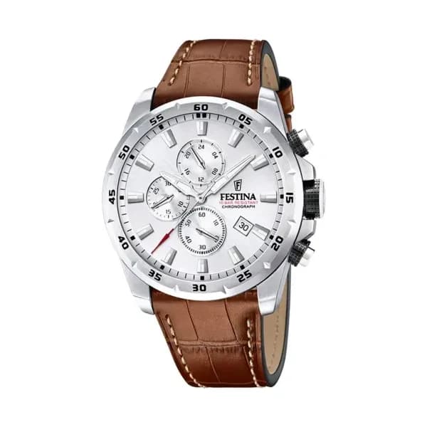 Festina Montre Festina Timeless Chronograph Argenté