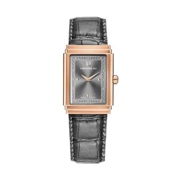 Michel Herbelin Montre Herbelin art Deco Acier et PVD Rose - 17567PR04GR