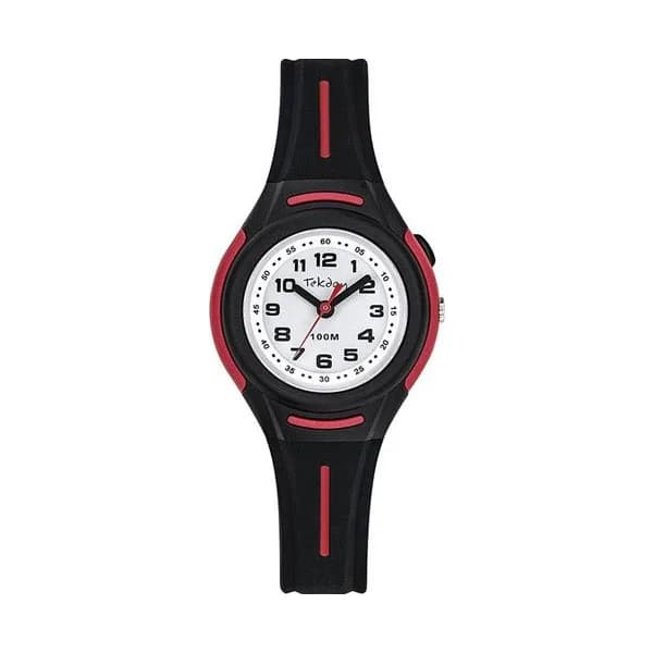 Tekday Montre Tekday en Silicone Noir