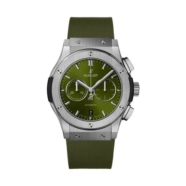 Hublot Chronograph Titanium Green