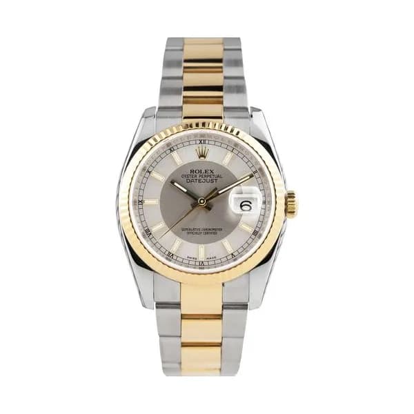 Rolex Montre Rolex DateJust 36 Rolesor 116233 automatique 36 mm Full Set 2010