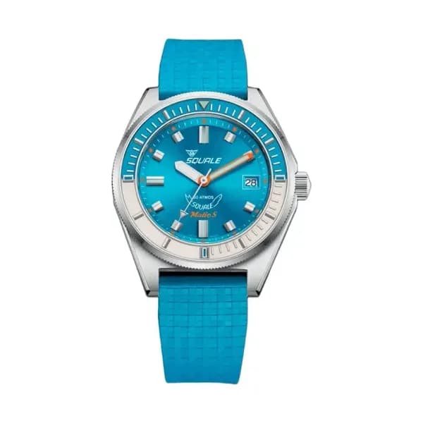 Squale Montre Matic S Light Blue MATICLBWLB