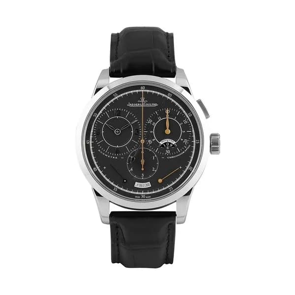 Jaeger-LeCoultre Montre Jaeger-LeCoultre Duomètre à Chronographe or blanc mécanique 42 mm Full Set 2011