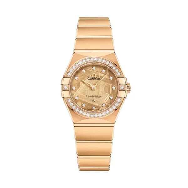 Omega Constellation 25 mm, or jaune sur or jaune