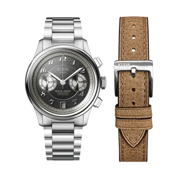 Kuoe Kyoto Montre Royal Smith 90-012 Automatic Chronograph Grey