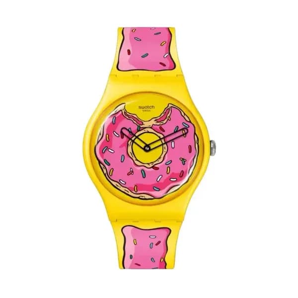 Swatch Montre Swatch x the Simpsons Seconds of Sweetness SO29Z134