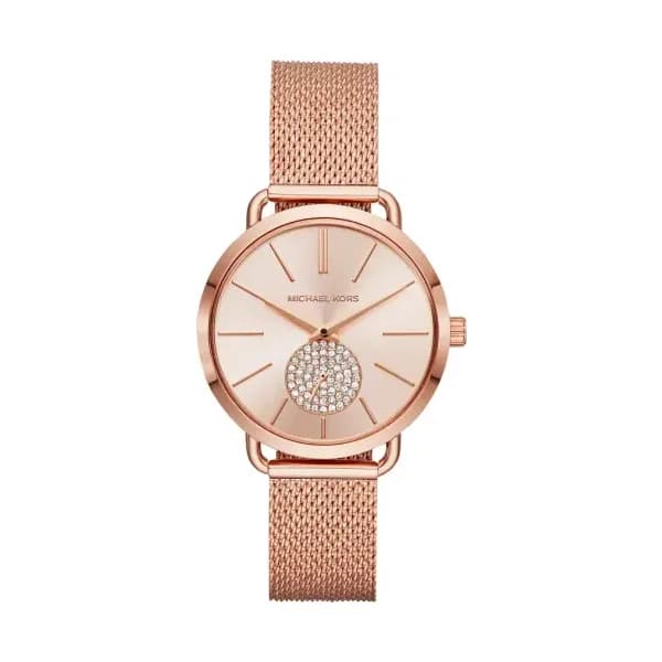 Michael Kors Montre Femme MICHAEL KORS en Acier Rose Etanche