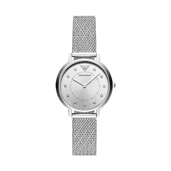 Emporio Armani Montre Analogique Femme Emporio Armani Acier Gris AR11128