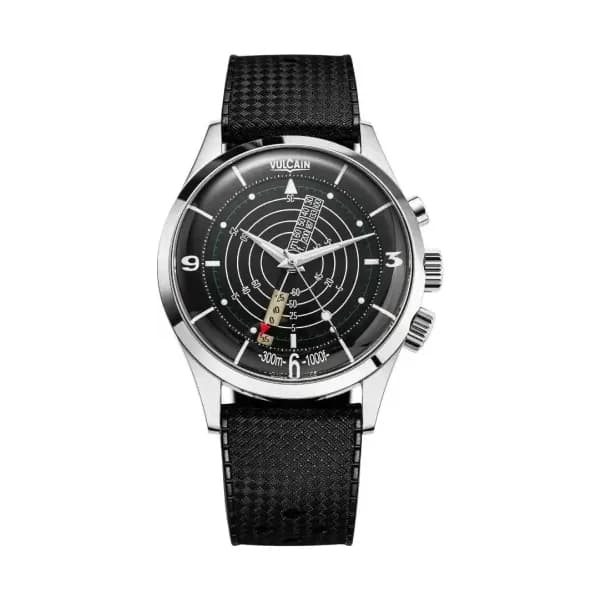Vulcain Nautical Noir Blanc Luminova
