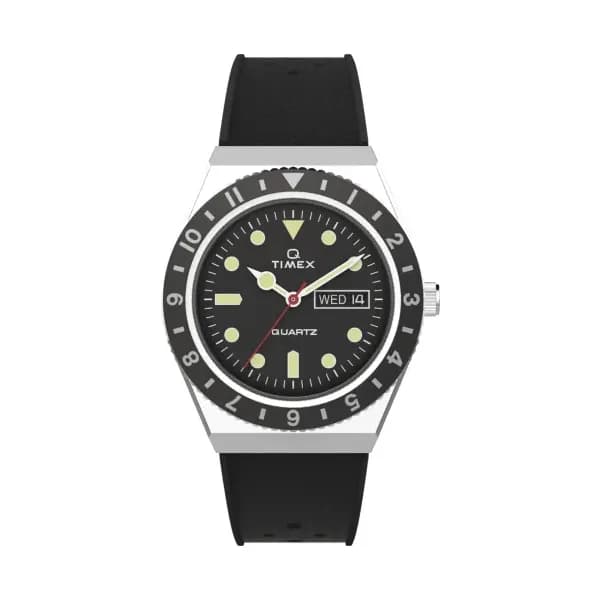 Timex Montre quartz Homme Q timex Bleu foncé