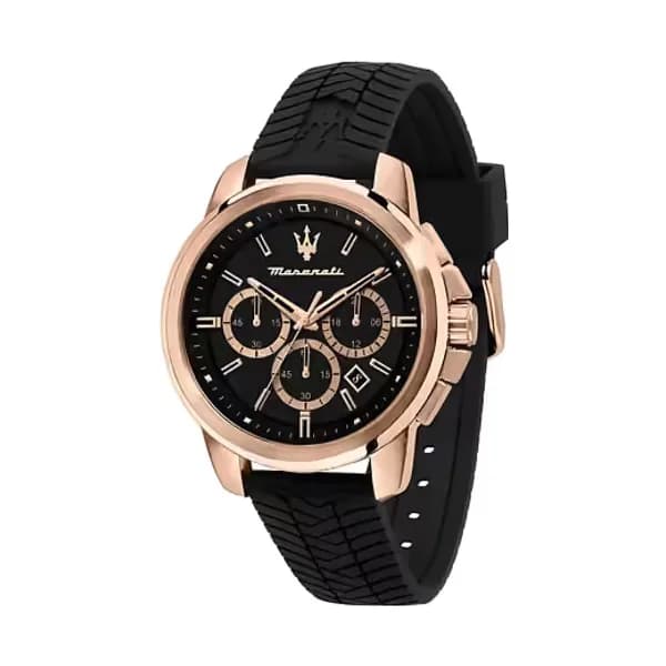 Maserati Montre Analogique Homme Maserati Acier Silicone Noir R8871621012