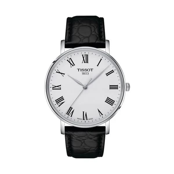 Tissot Montre Tissot Collection Everytime en Cuir Noir