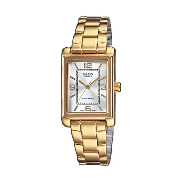 Casio Montre Femme Casio Acier Or jaune LTP-1234PG-7AEG