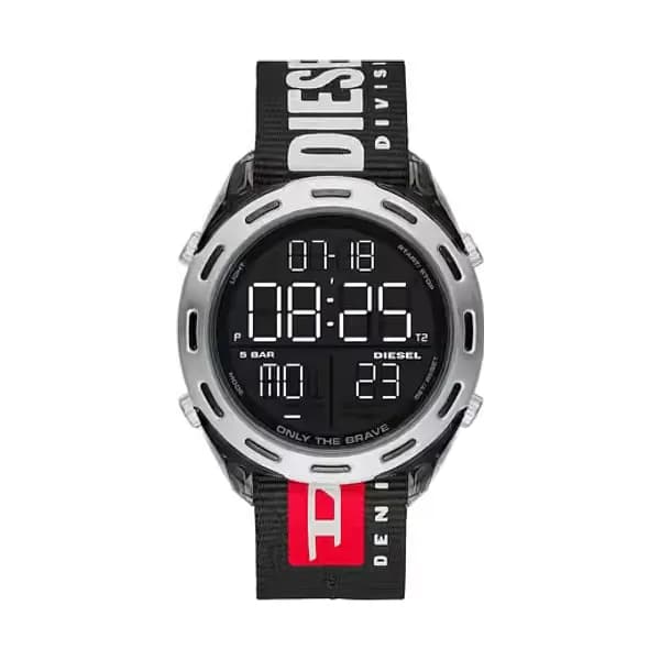 Diesel Montre Homme DIESEL en Tissu Noir