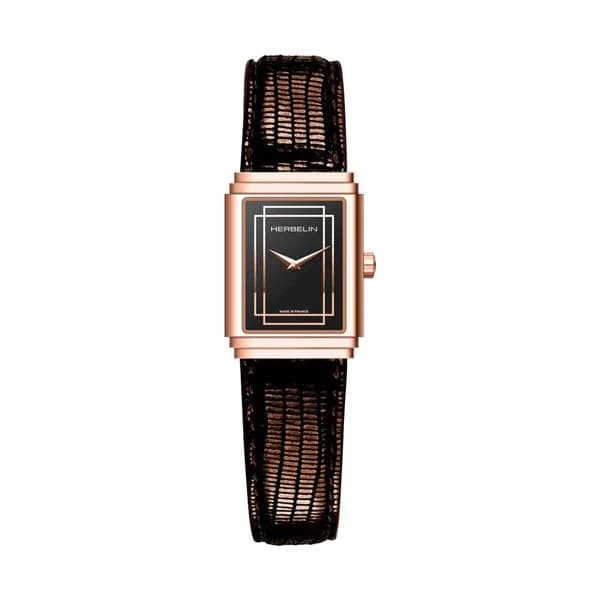 Michel Herbelin Montre Michel Herbelin Art Déco 1925 PVD Rose - 17577PR04BR