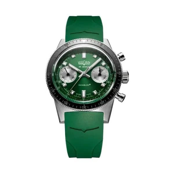 Vulcain Montre Skindiver Chronograph Green Edition Limitée 590176BK7