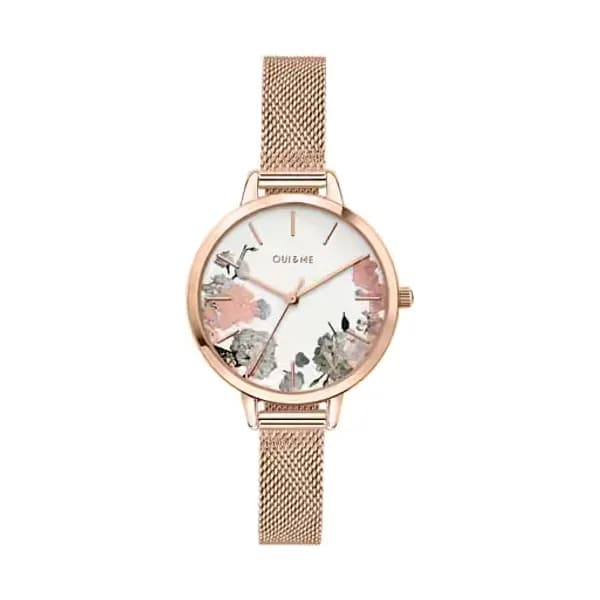 Oui & Me Montre Femme OUI&ME en Acier et PVD Rose