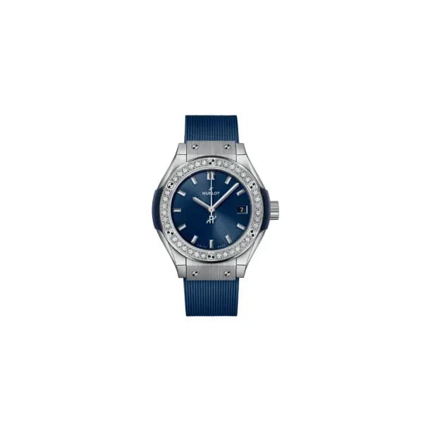 Hublot Montre quartz Mixte Classic fusion Bleu