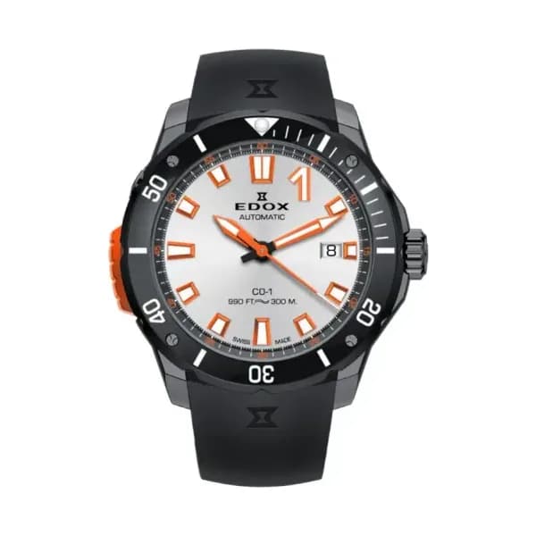 Edox Montre CO-1 Date Automatic 80137-37GNO-AO
