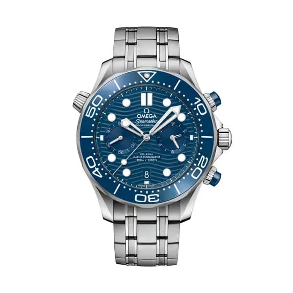 Omega Seamaster 44 mm, acier sur acier