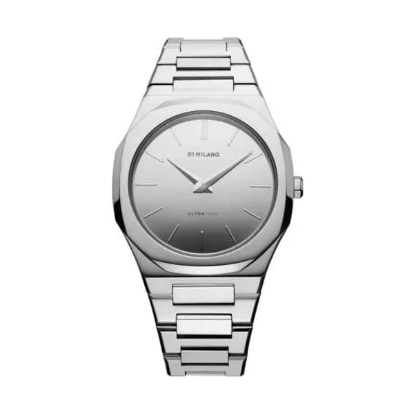 D1 Milano Montre D1 Milano Ultra Thin Mirror Quartz - 38 mm- Cadran Argent - UTBU07