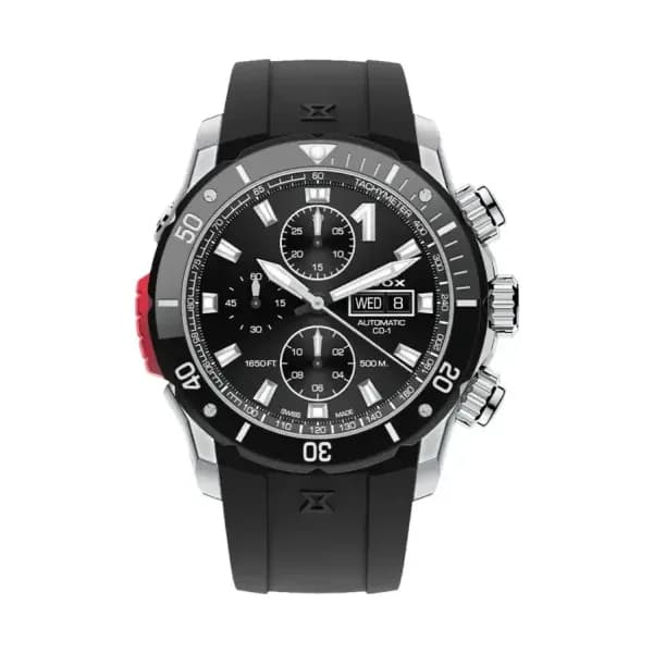 Edox Montre CO-1 Chronograph Automatic 01128-3NRCA-NN