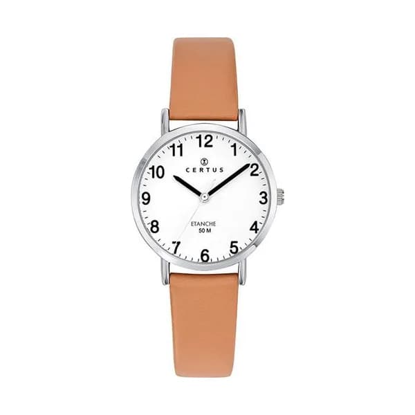 Certus Montre Certus en Cuir Orange