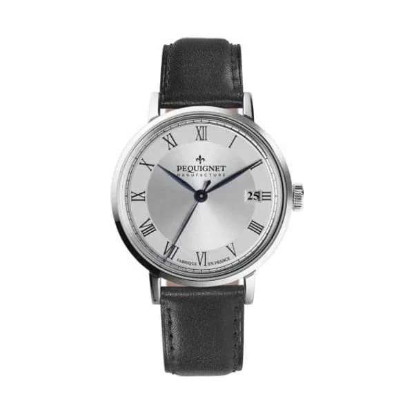 Pequignet Montre Pequignet Manufacture Attitude Automatique Cadran Gris - 9060333-CN