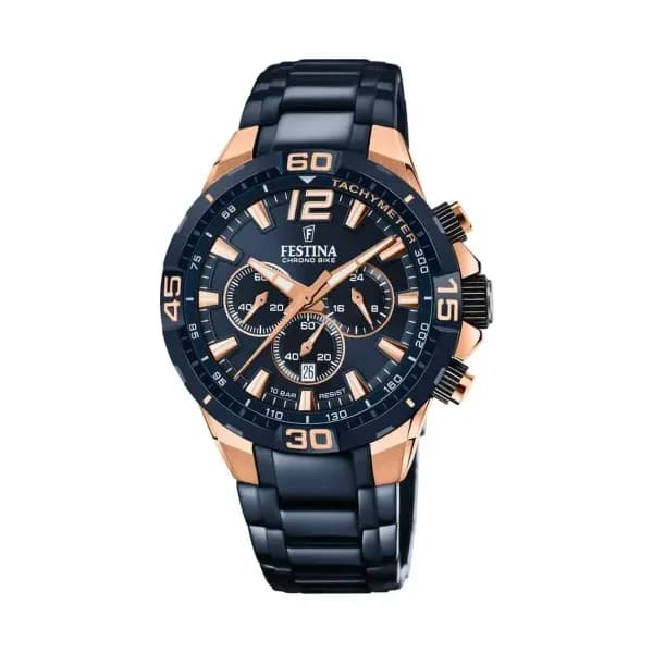 Festina Montre Festina Collection Chronobike Edition Spéciale en Acier et PVD Bleu