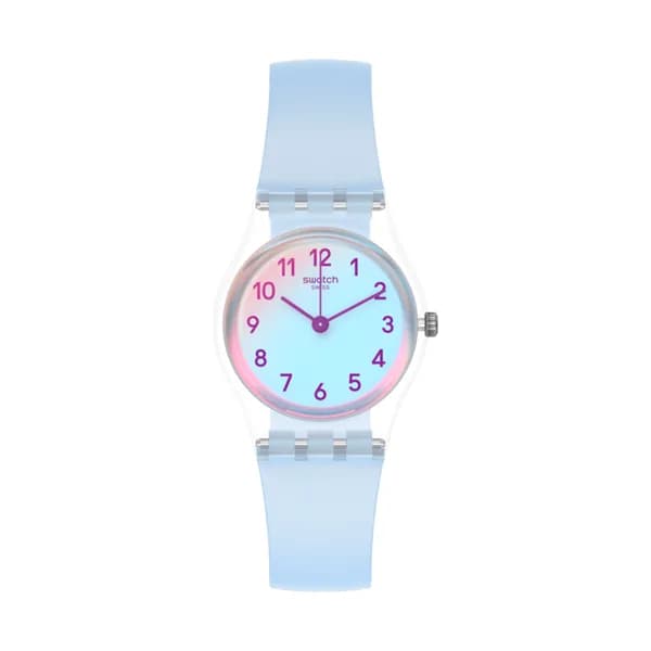 Swatch Montre Swatch Lady Casual Blue en Plastique Bleu