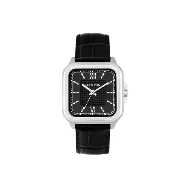 Louis Pion Montre quartz Homme Athos Or noir