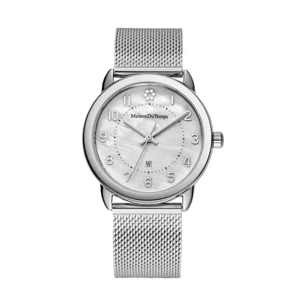 Maison du Temps Montre MTMu Acier Nacre