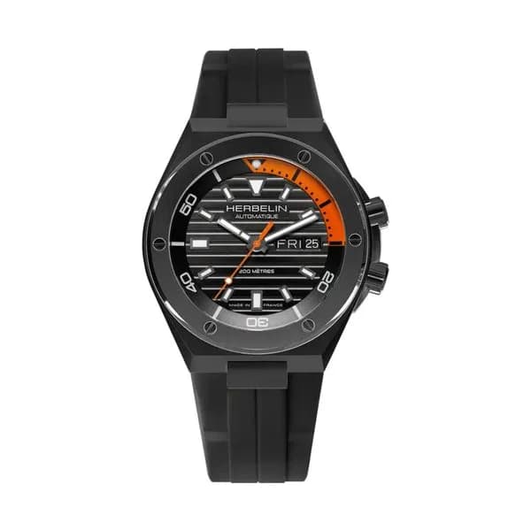 Michel Herbelin Montre Herbelin Cap Camarat Diver Automatic Homme Automatique Plongée - 1745N14CA