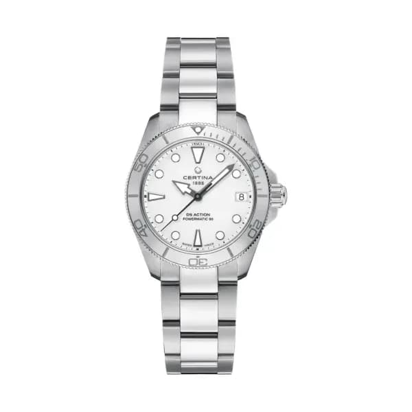 Certina Montre automatique Femme DS action Blanc