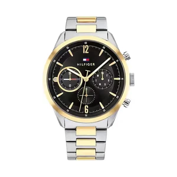 Tommy Hilfiger Montre Homme TOMMY HILFIGER en Acier Bicolore