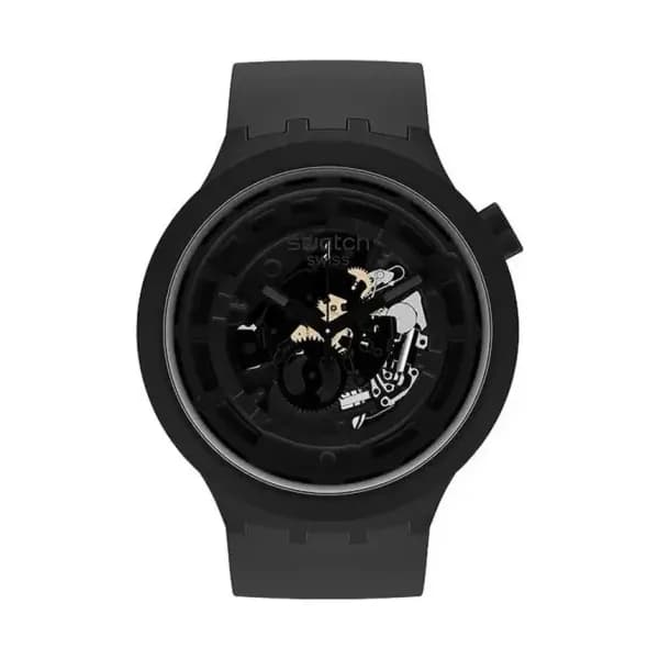 Swatch Montre Big Bold Bioceramic C-Black SB03B100