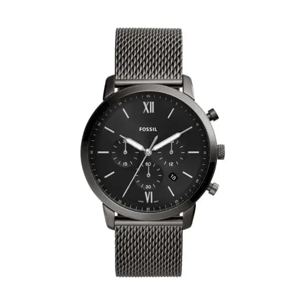 Fossil Montre quartz Homme Neutra chrono Noir