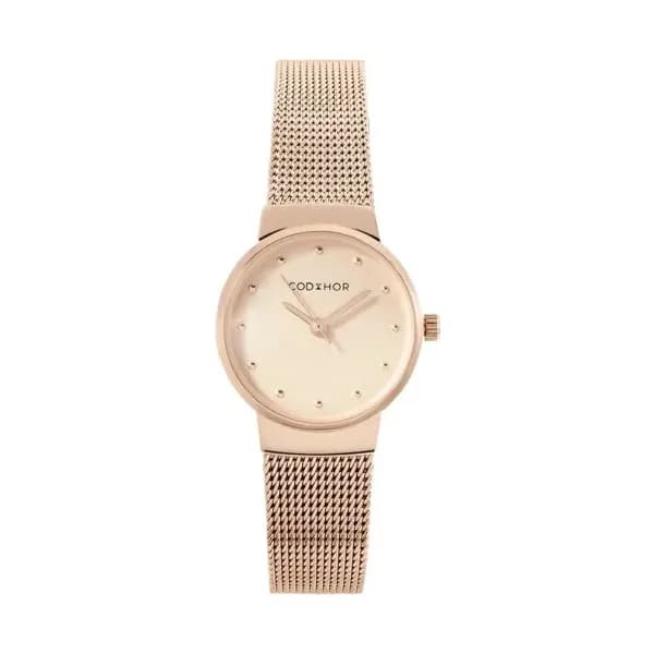 CODHOR Montre Codhor Fleur Doré Rose