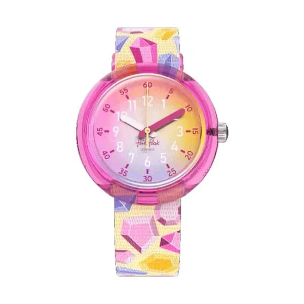 Flik Flak Montre Time to Discover Sparkling Gemstones FPNP155