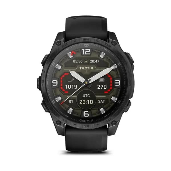 Garmin Montre Garmin Tactix 8 AMOLED bracelets nylon et silicone 47 mm - Avec calculateur Applied Ballistics Ultralight
