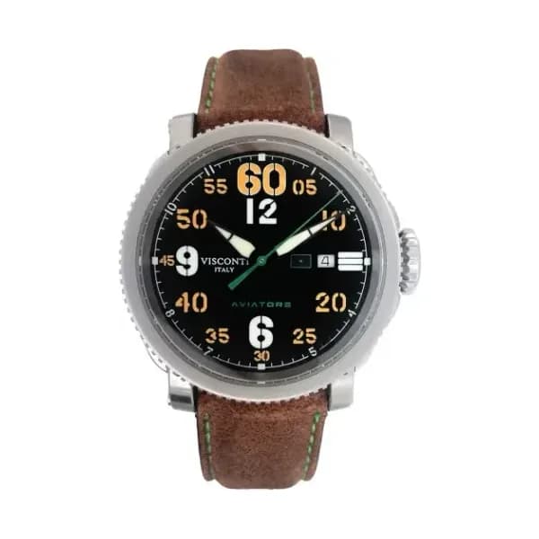 Daniel Gérard Montre Occasion Visconti Aviator Heritage Time Automatique Edition Limitée