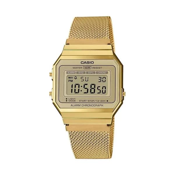 Casio Montre Casio en Résine Doré