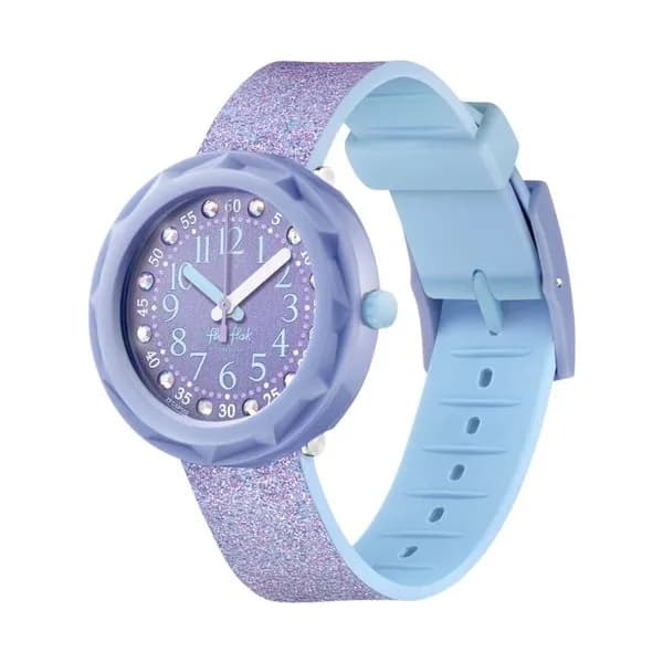 Flik Flak Montre Flik Flak Lilaxus en Plastique Violet