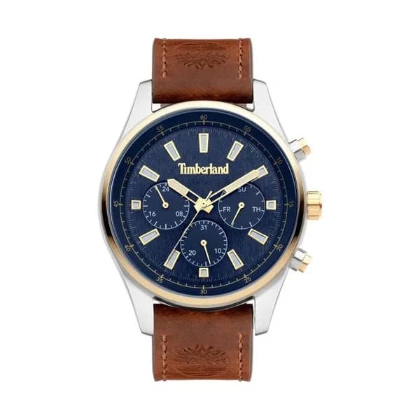 Timberland Montre Timberland en Cuir Marron