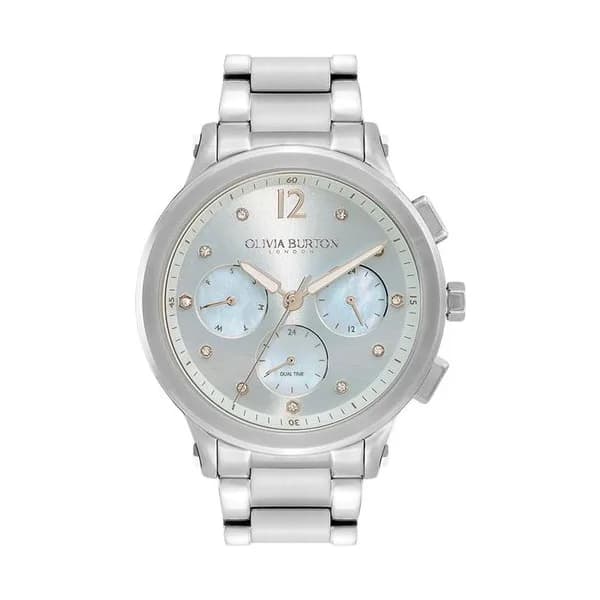 Olivia Burton Montre Olivia Burton Collection Sports Luxe - Multifunction en Acier Argenté